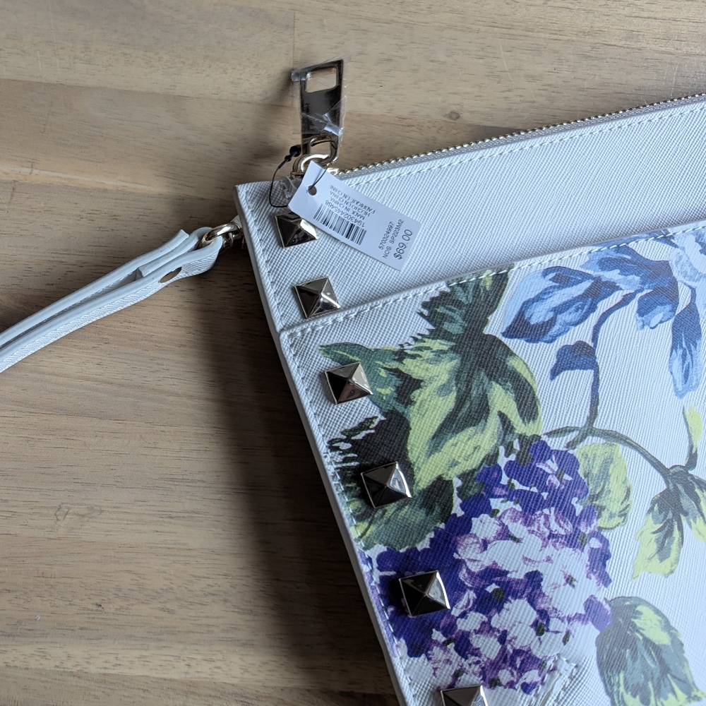 White House Black‎ Market Floral Clutch - Picture 6 of 8